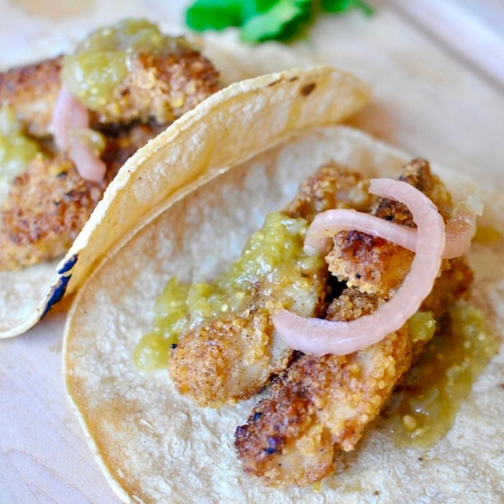 Plantain-Crusted Fish Tacos – OC Wild Seafood