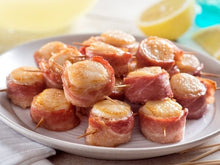 Load image into Gallery viewer, Bacon Wrapped Bay Scallops