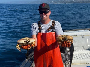 California Yellow Rock Crab Fisherman