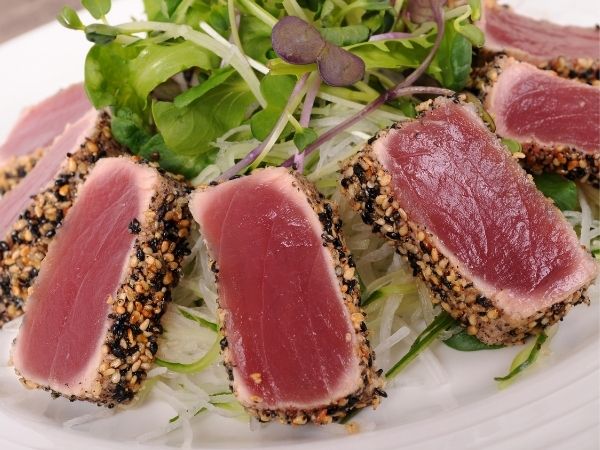 Seared Sushi-Grade Wild Ahi Tuna